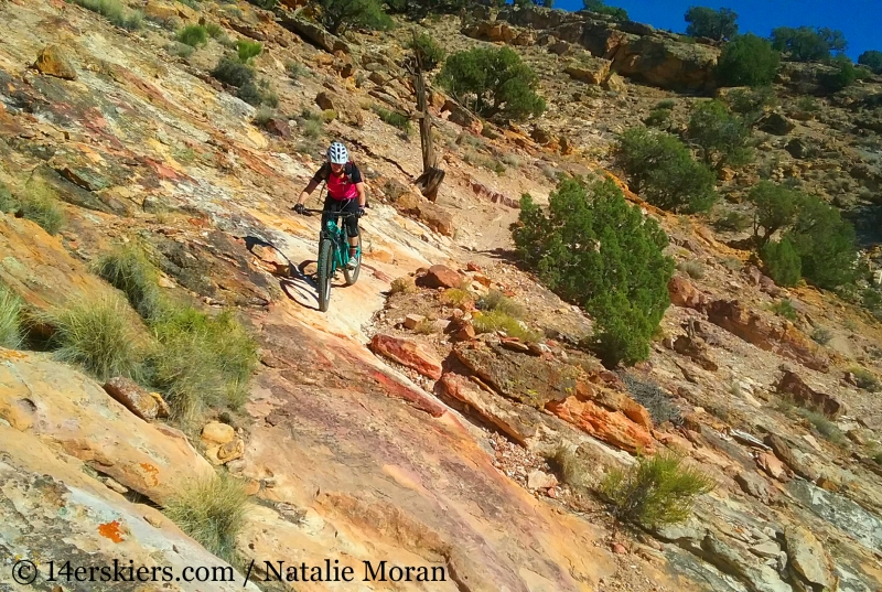 Brittany Walker Konsella mountain biking sidewinder trail