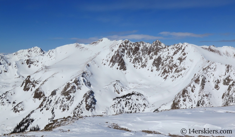 Red Mountain seen from Buffalo Mountain.