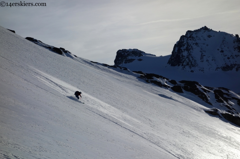 skiing