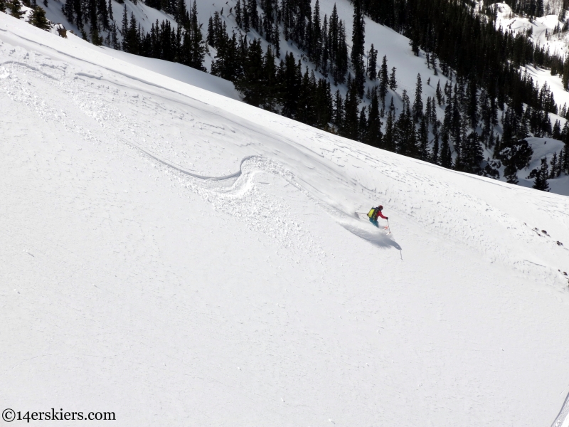 gore range powder skiing