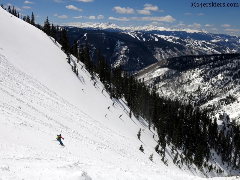 backcountry near vail