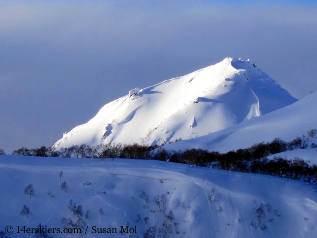 Dormant volcanoes around Niseko, Japan.