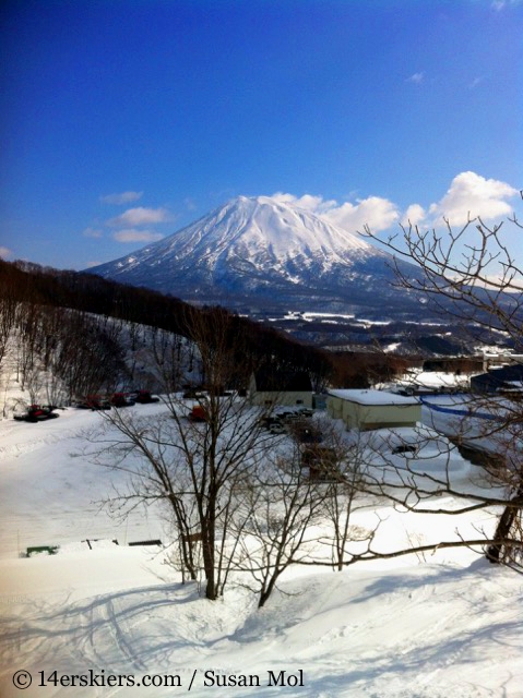 Mount Yotei in all her glory, skiing in Niseko Japan