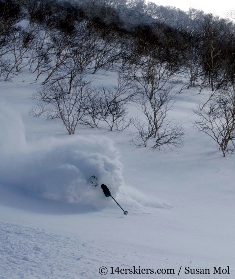 Deep powder skiing in Niseko, Japan!