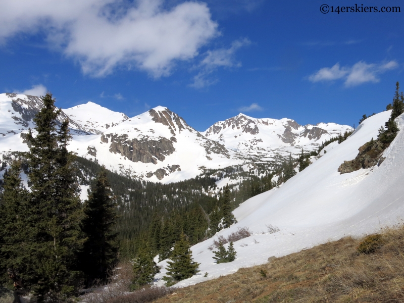 Indian Peaks skiing