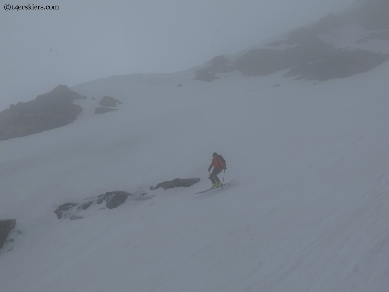 backcountry skiing near nederland