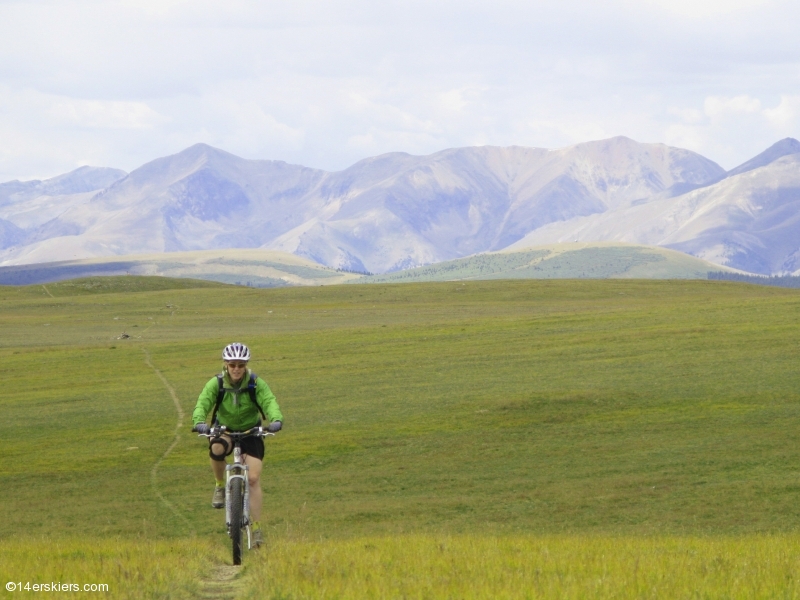 Mountain biking Snow Mesa