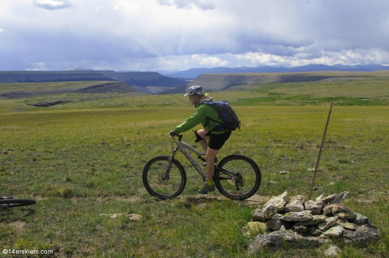 Mountain biking Snow Mesa