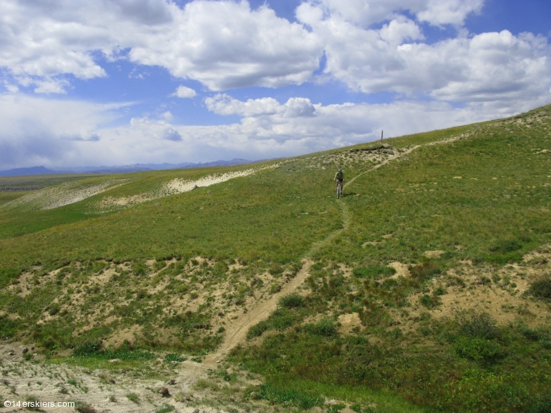 Mountain biking Snow Mesa