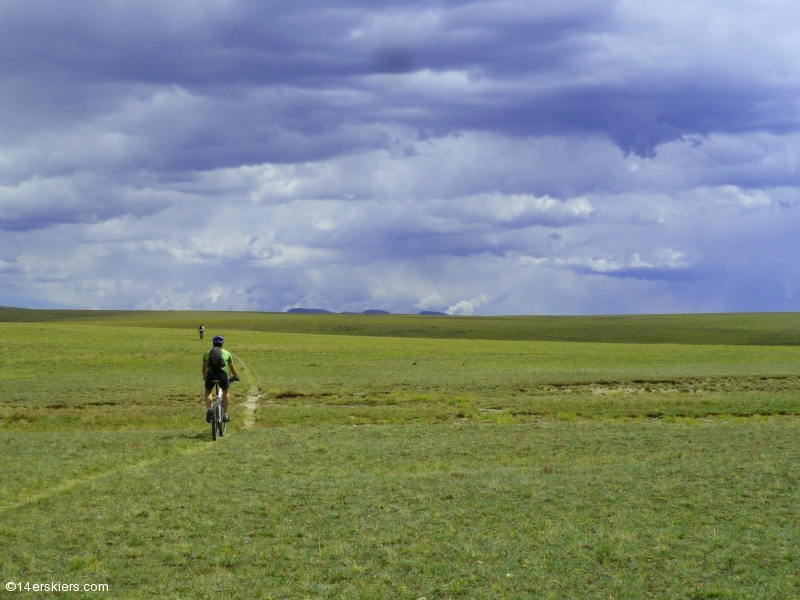 Mountain biking Snow Mesa