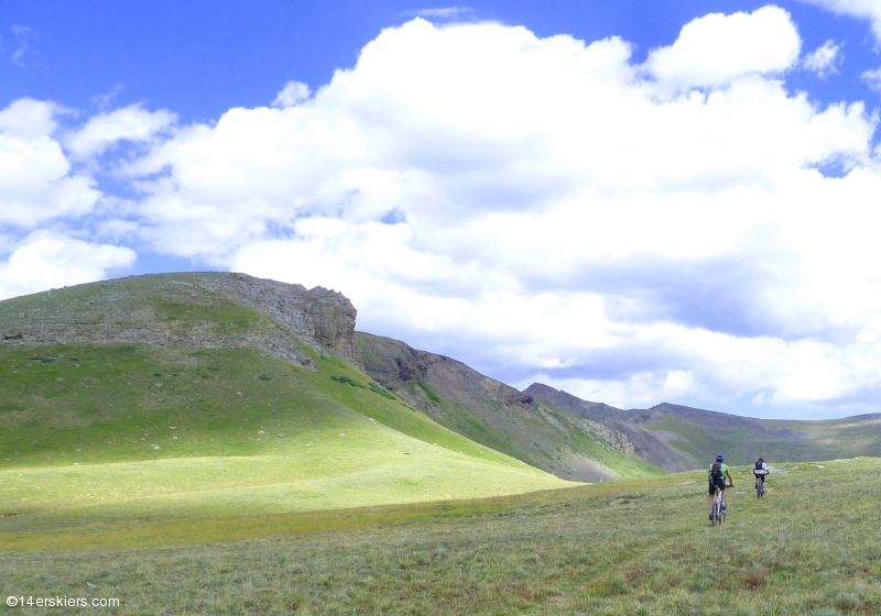 Mountain biking Snow Mesa