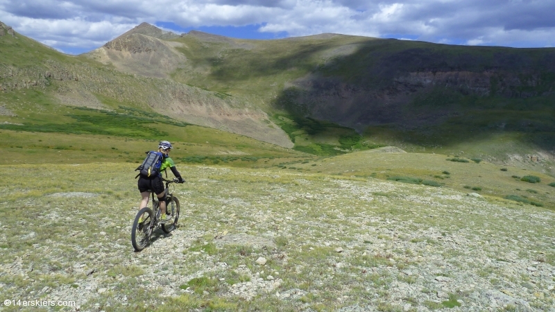 Mountain biking Snow Mesa