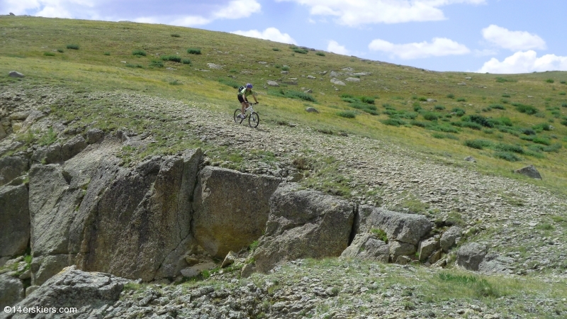 Mountain biking Snow Mesa