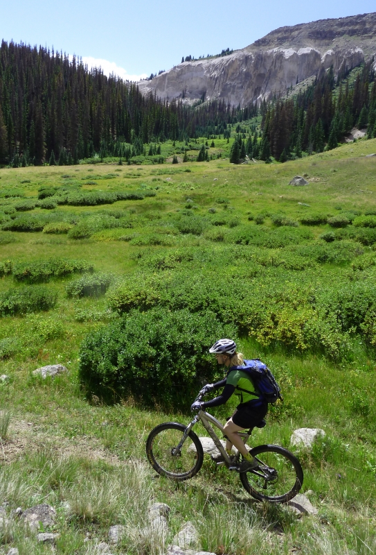 Mountain biking Snow Mesa