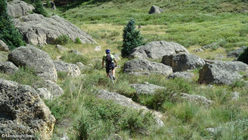 Mountain biking Snow Mesa