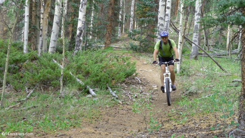 Mountain biking Snow Mesa