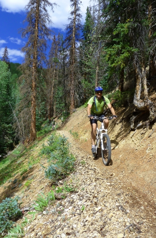 Mountain biking Snow Mesa