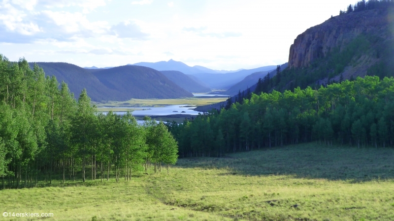 Mountain biking Snow Mesa