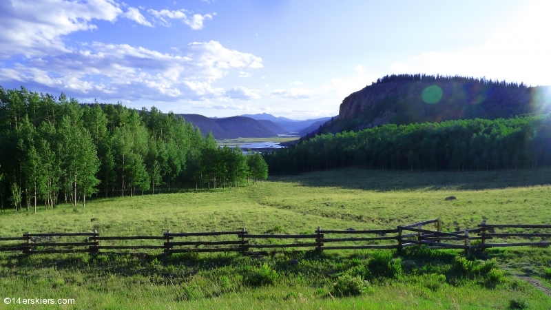 Mountain biking Snow Mesa