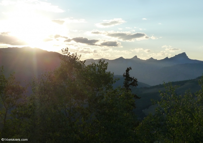 Mountain biking Snow Mesa