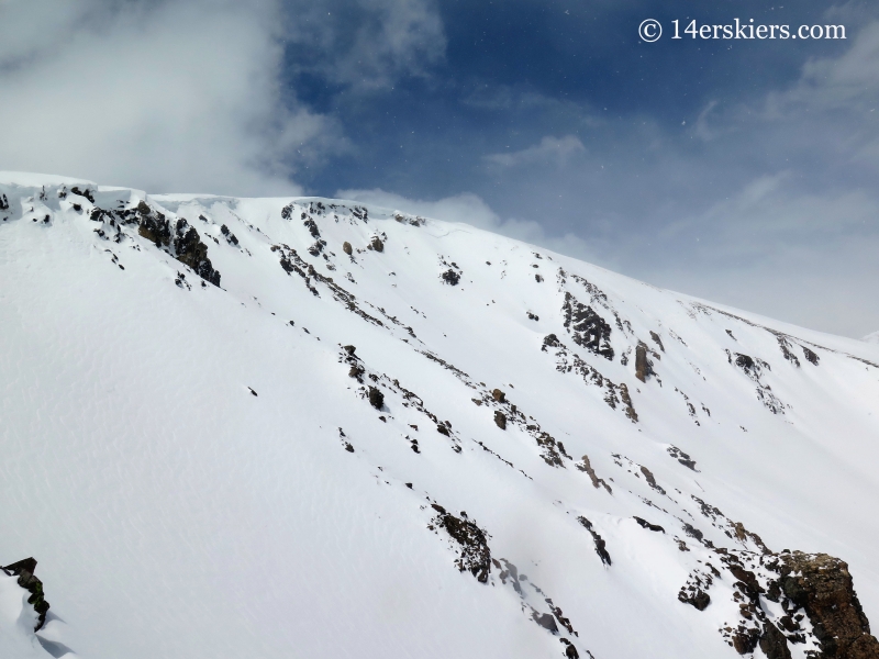 East cirque on Square Top Mountain. 