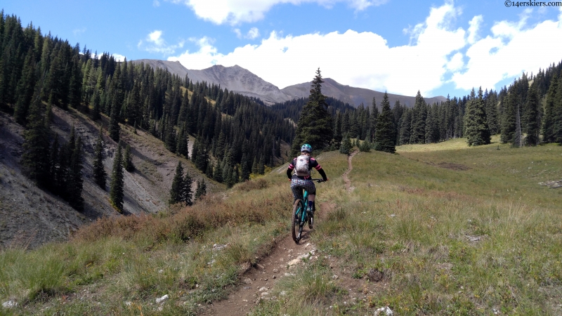 Italian mountain mountain biking