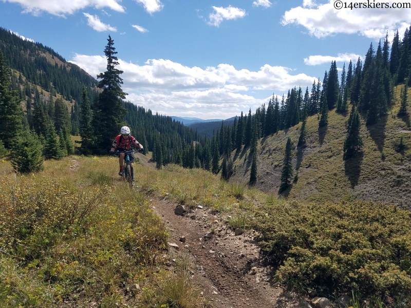 mtb trails near spring creek gunnison colorado