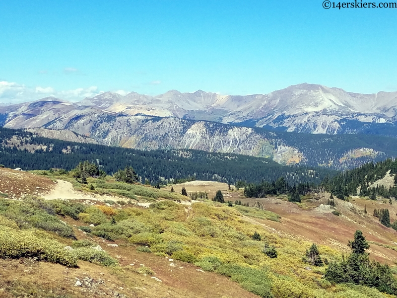 Sawatch Range from the west