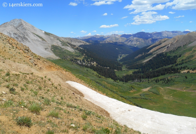 Mountain biking Star Pass near Crested Butte