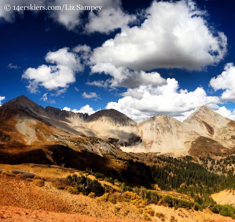 mountain biking trail 583 near Crested Butte