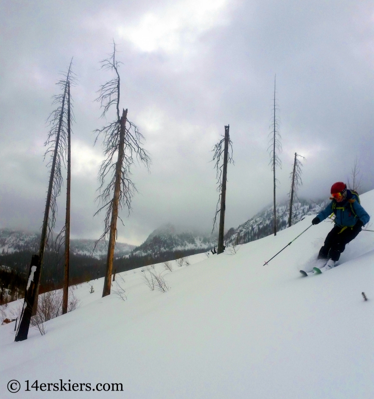 Backcountry skiing in Steamboat, Colorado!
