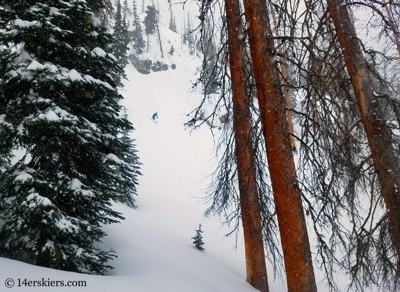 Backcountry skiing in Steamboat, Colorado!  