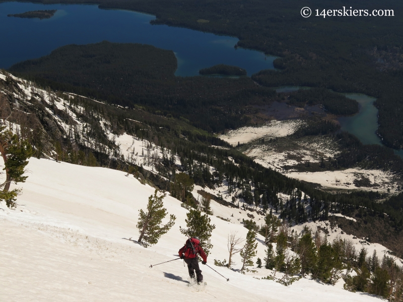 Frank Konsella skiing Mt. St. John