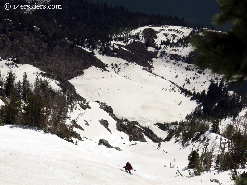 Frank Konsella skiing Mt. St. John