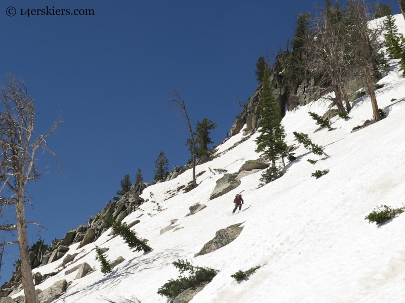 Frank Konsella skiing Mt. St. John