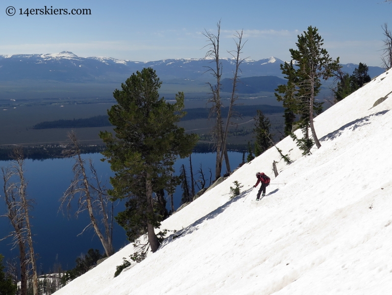 Frank Konsella skiing Mt. St. John