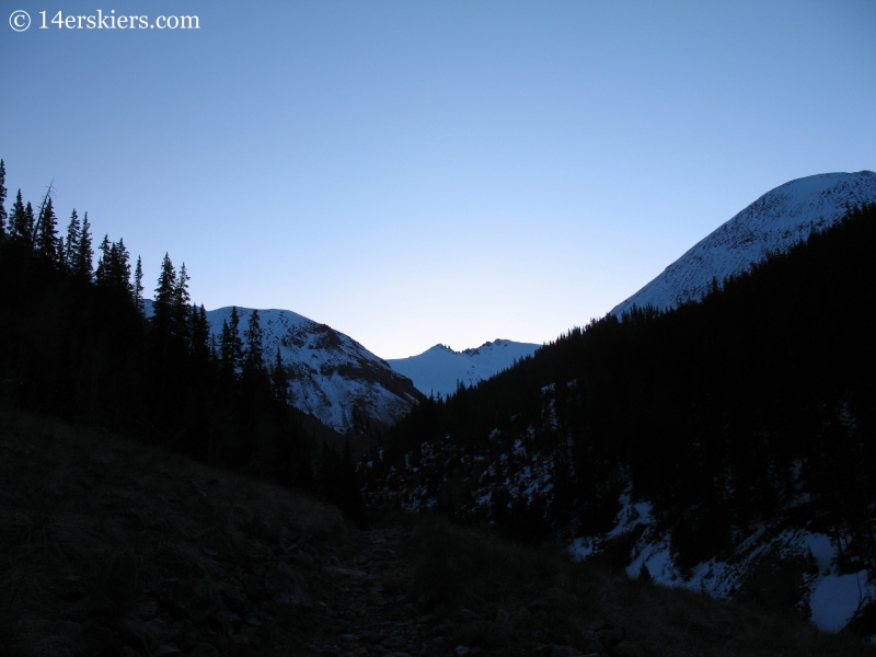 Sunrise at Sunshine and Redcloud