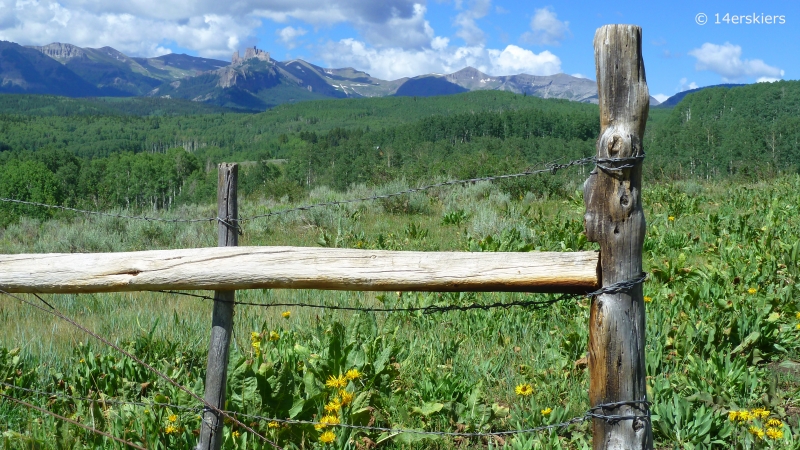 Swampy Pass hike near Crested Butte, CO.