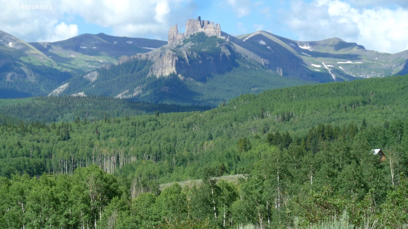 Swampy Pass hike near Crested Butte, CO.