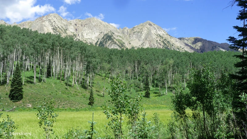 Swampy Pass hike near Crested Butte, CO.