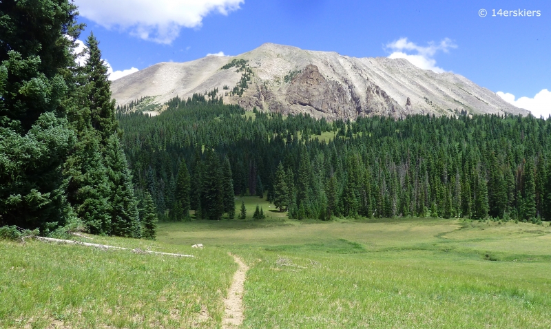 Swampy Pass hike near Crested Butte, CO.