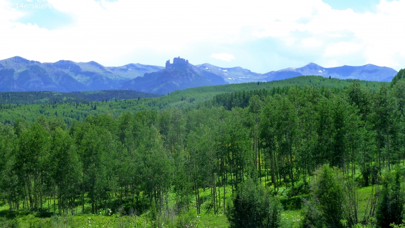 Swampy Pass hike near Crested Butte, CO.