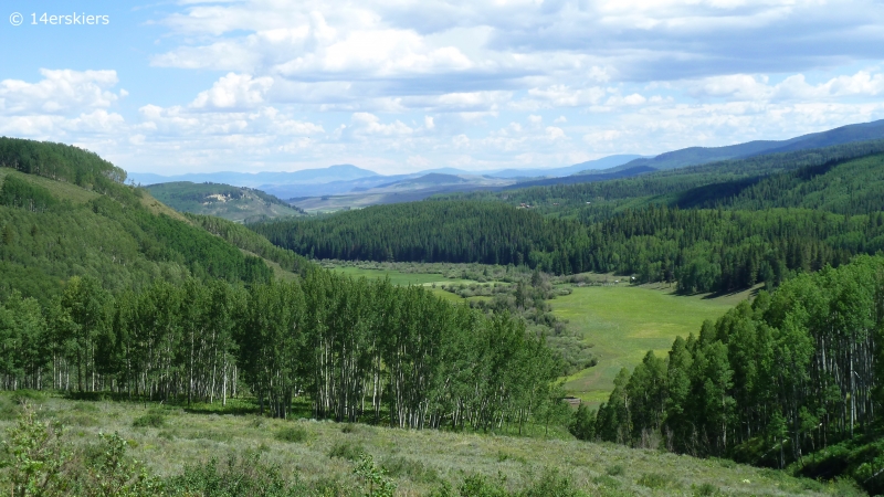 Swampy Pass hike near Crested Butte, CO.