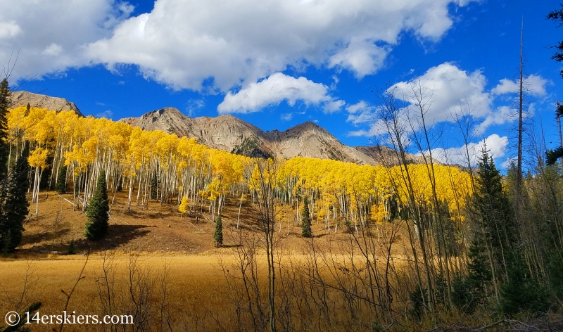 Views of Anthracites from Swampy Pass Trail. 