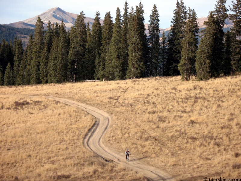 mountain biking doctor park in november