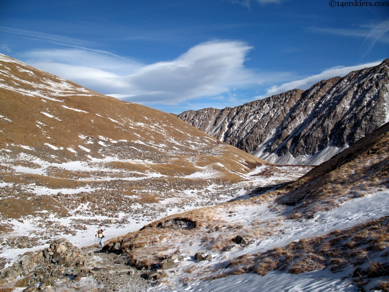 2007 slow start to ski season near torreys peak