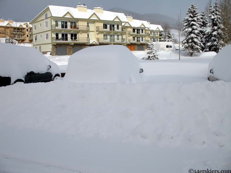 huge snowfall in crested butte