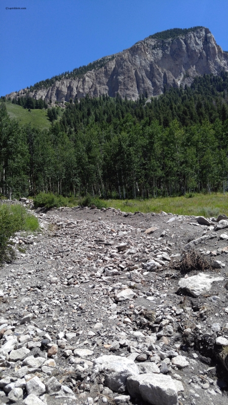 Crested Butte landslide