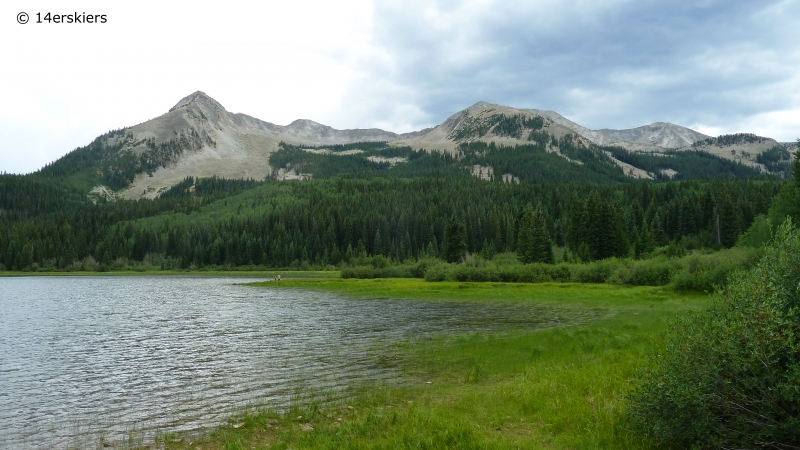 Lost Lake and Three Lakes Trail near Crested Butte