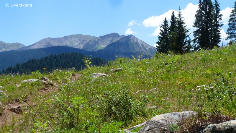 Three Lakes Trail and Beckwith Pass Hike near Crested Butte, CO